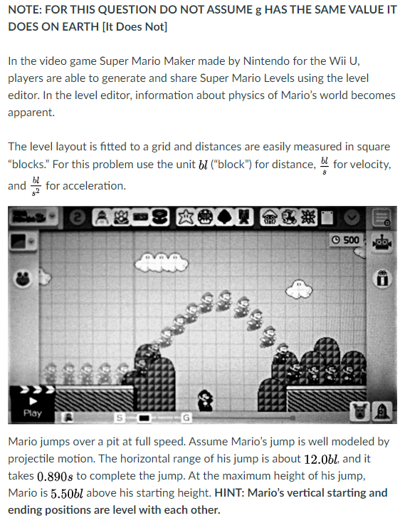 Super Mario World Physics