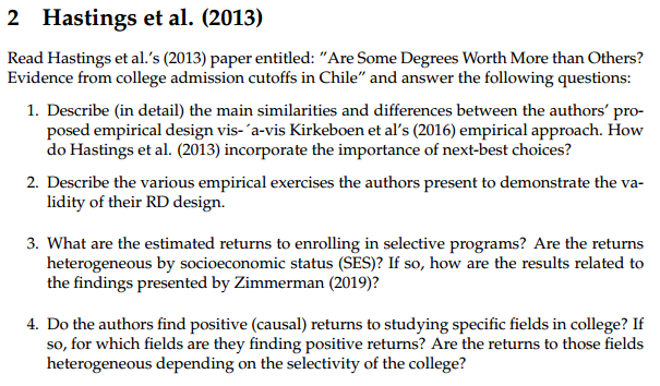 Solved ARE SOME DEGREES WORTH MORE THAN OTHERS? EVIDENCE | Chegg.com