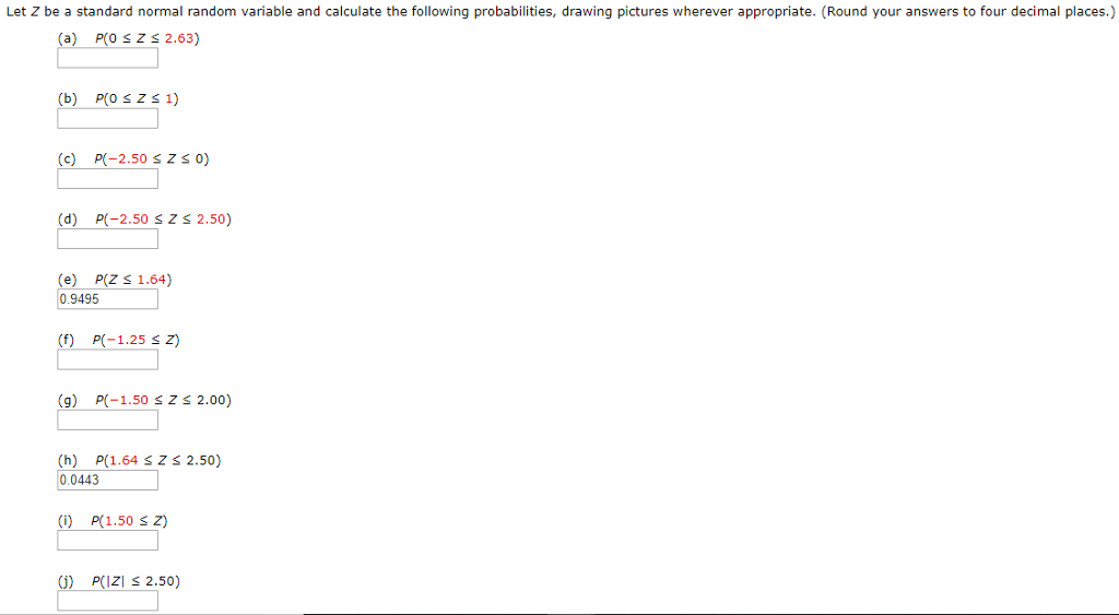 Solved Let Z be a standard normal random variable and | Chegg.com