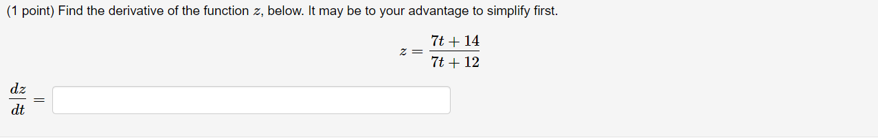 Solved 2 1 Point Let F T T2 6t 3 3 2 61 3