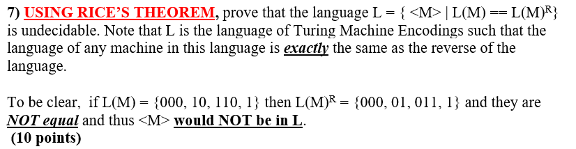 Rice's theorem applies to Turing machines