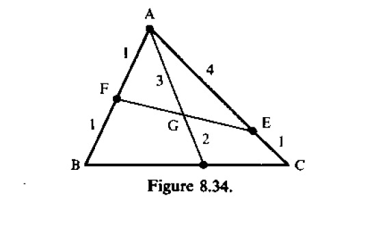 Solved A In Triangle Abc Figure 8 33 Points D And E Chegg Com