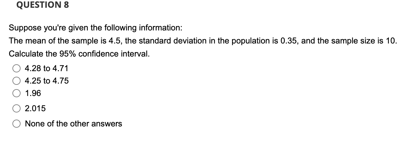 Solved Suppose You're Given The Following Information: The | Chegg.com