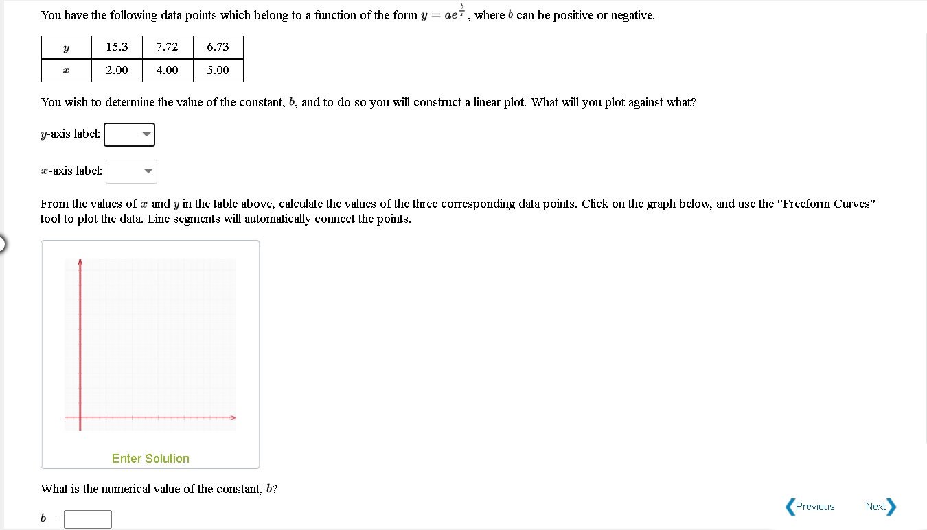 Solved b You have the following data points which belong to | Chegg.com