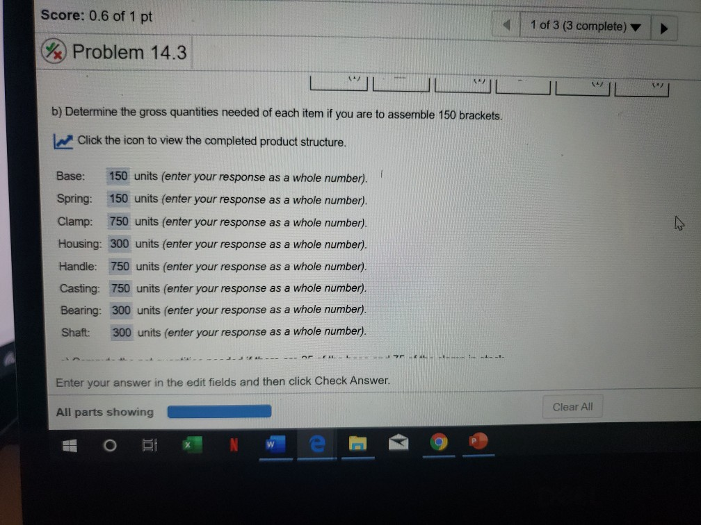 Solved Problem 14.3 Alternate ! Question Help As the | Chegg.com