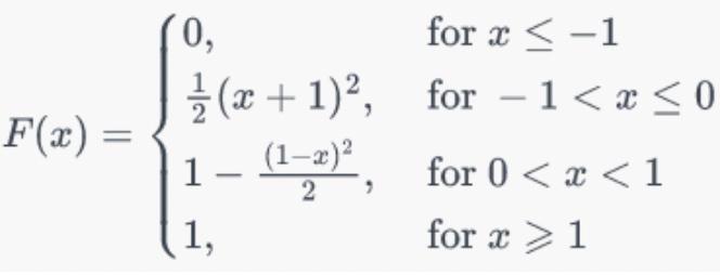 Solved The cumulative distribution function (CDF) of a | Chegg.com