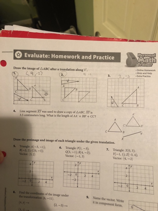 evaluate homework and practice module 11 lesson 2