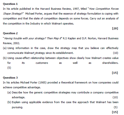 Question 1 In His Article Published In The Harvard | Chegg.com