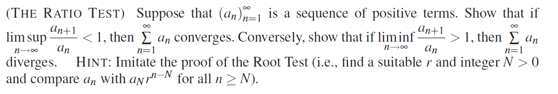 Solved Hello Everyone, I am currently in a Real Analysis | Chegg.com
