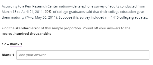 Solved According To A Pew Research Center Nationwide | Chegg.com