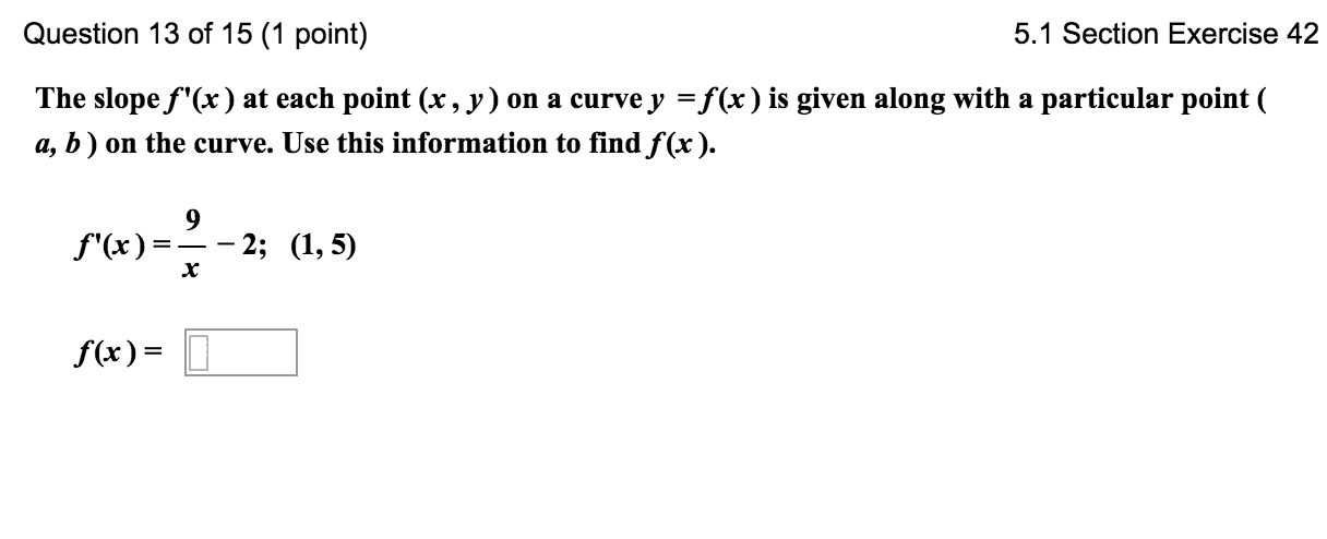 Solved Question 10 of 15 (1 point) Solve the given initial | Chegg.com