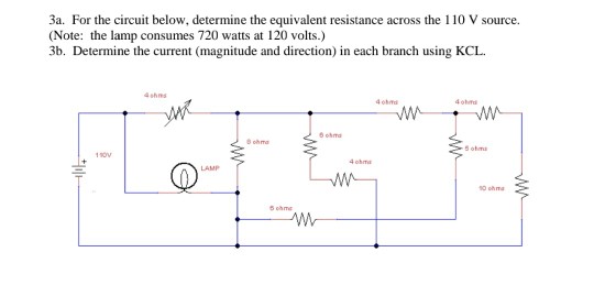 Solved 3a. For the circuit below, determine the equivalent | Chegg.com