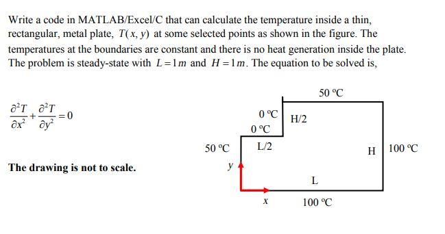 Solved Write a code in MATLAB/Excel/C that can calculate | Chegg.com