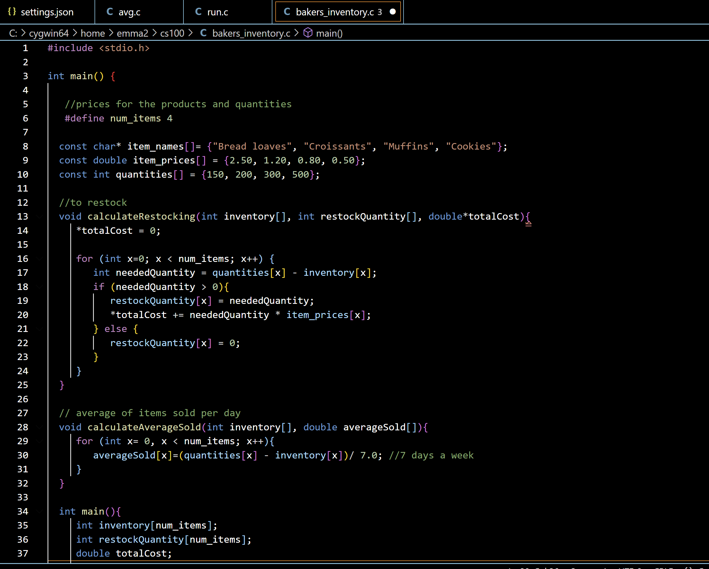 Solved Can you write the program in C? Or give tips? I've | Chegg.com