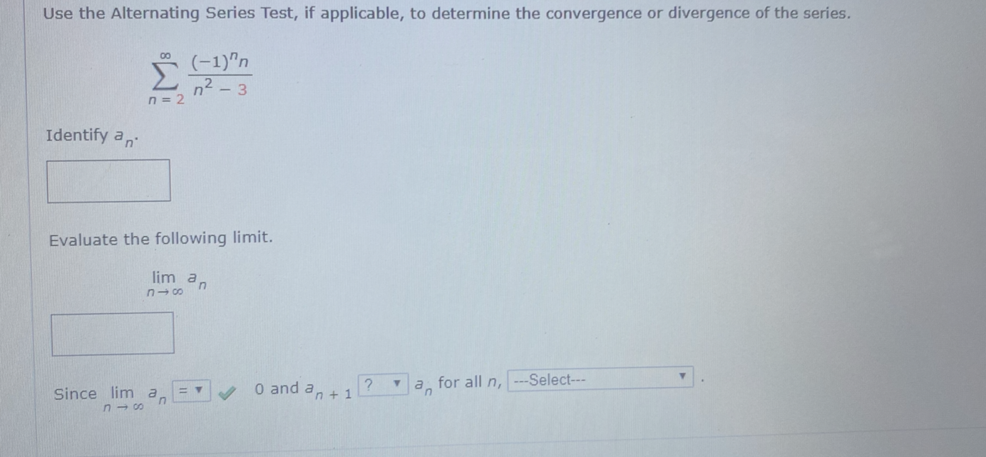 Solved Use the Ratio Test to determine the convergence or | Chegg.com