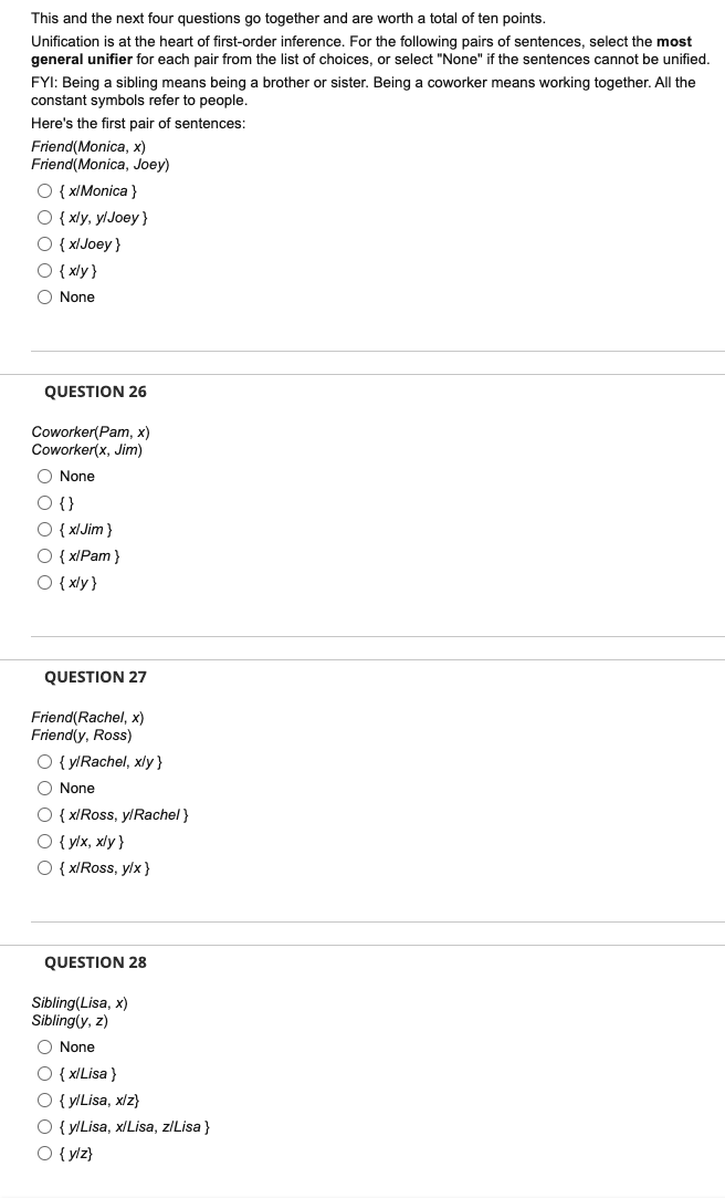 Solved This and the next four questions go together and are | Chegg.com