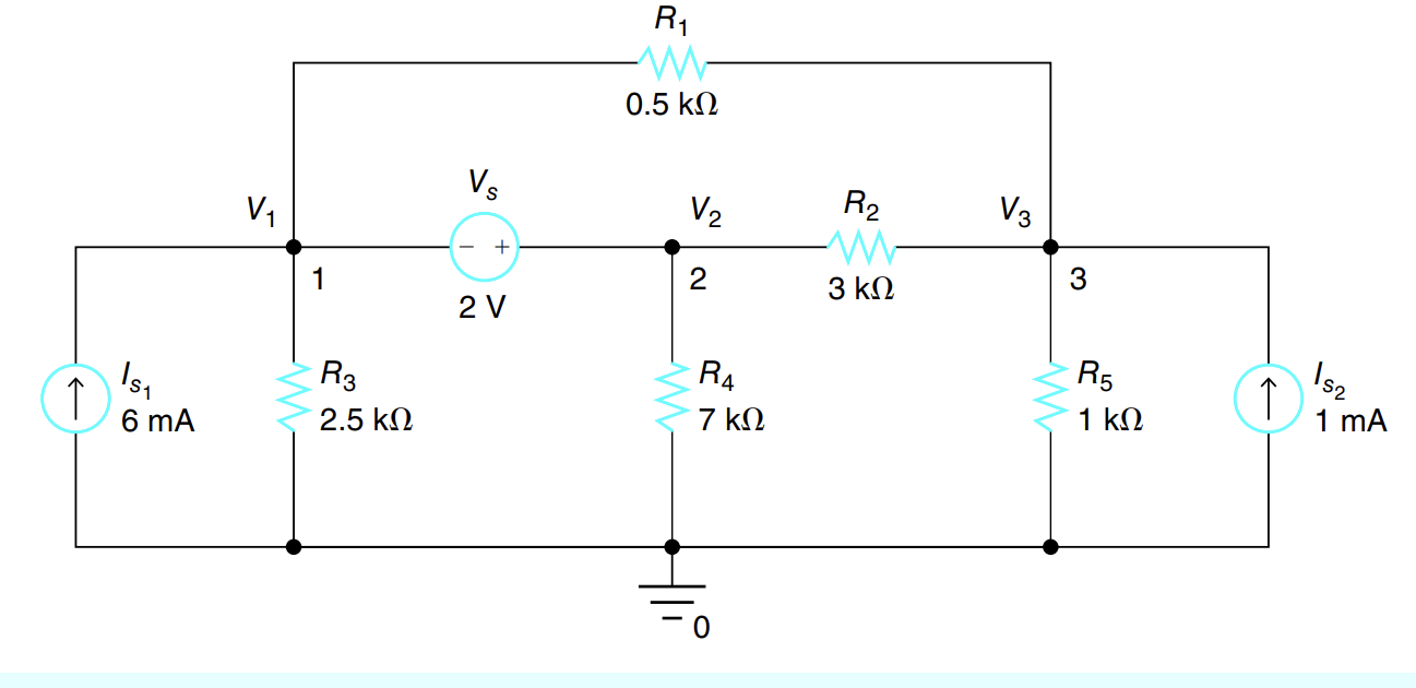 Solved Please solve the circuit in the picture using | Chegg.com