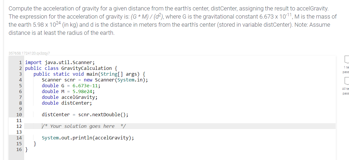 solved-compute-the-acceleration-of-gravity-for-a-given-chegg