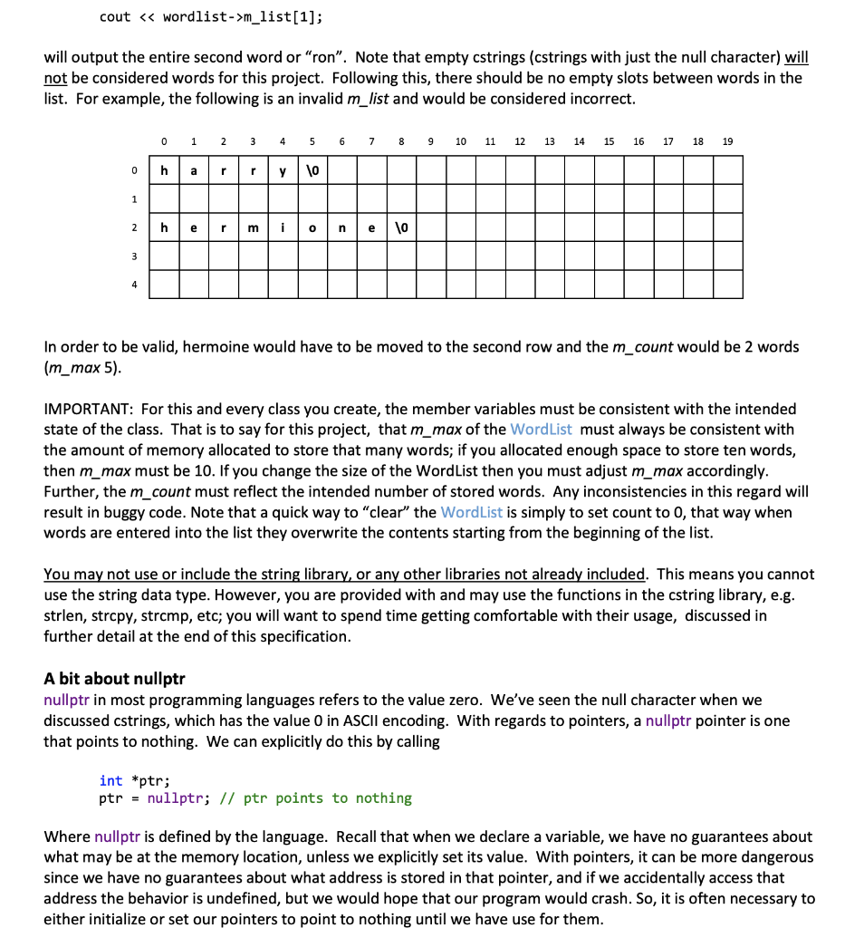 Implementation of Resizable Multidimensional Arrays in C++17