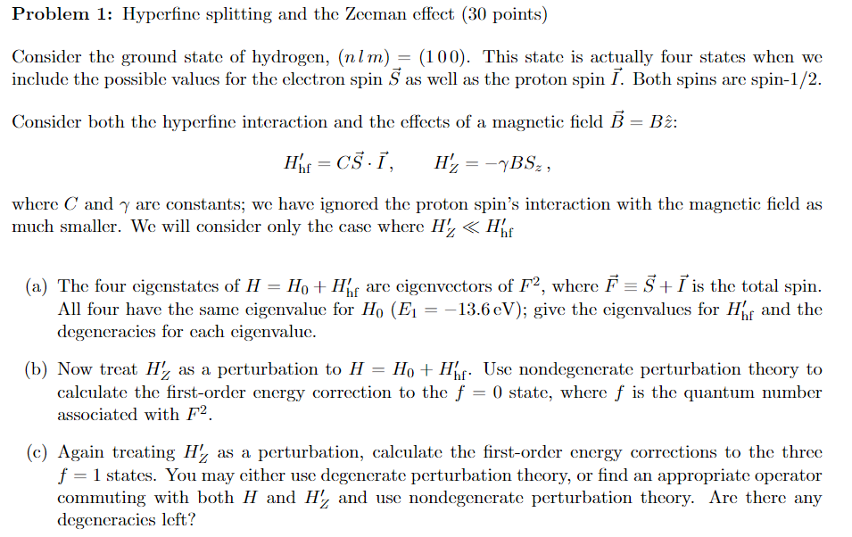 INTENSITY FORMULAE FOR THE ZEEMAN EFFECT (CHAPTER XV) - The New Quantum  Mechanics