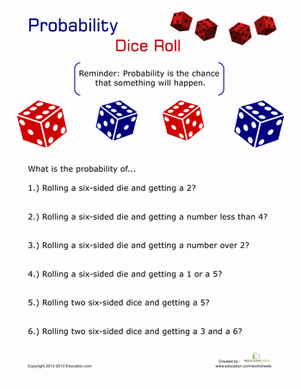 Consequences - Probability Dice