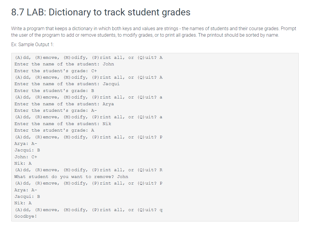 solved-write-a-program-that-keeps-a-dictionary-in-which-both-chegg