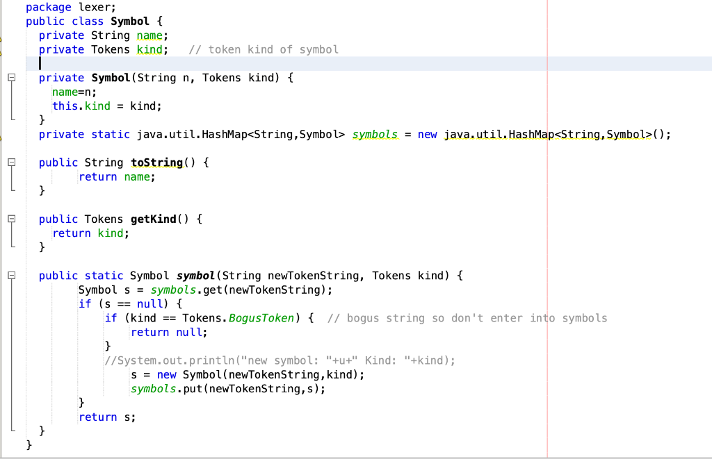 Modify the Lexer (15 points) Download the | Chegg.com