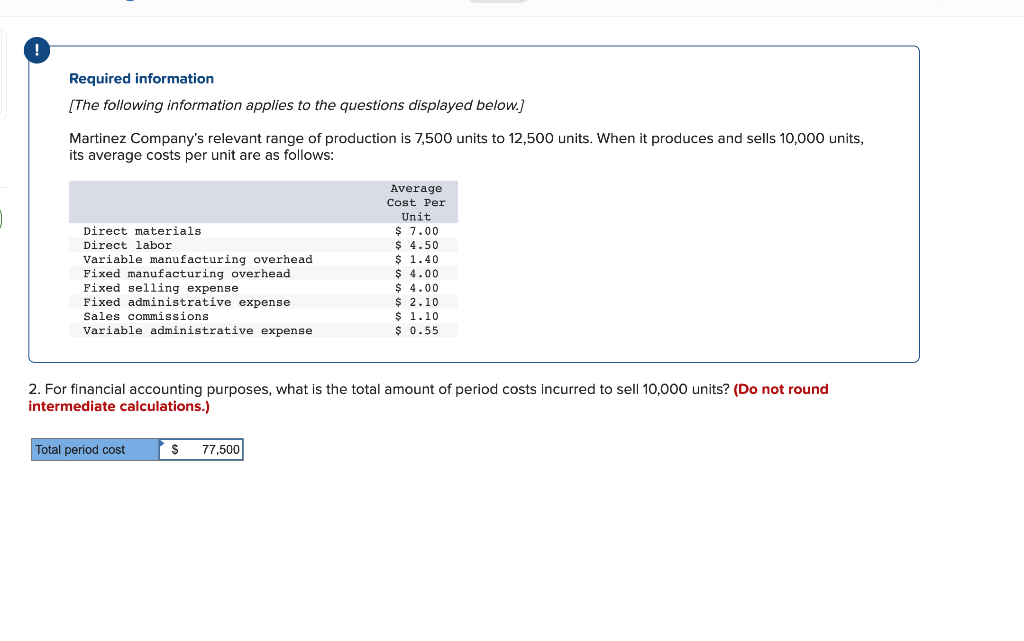 Solved ! Required information [The following information | Chegg.com
