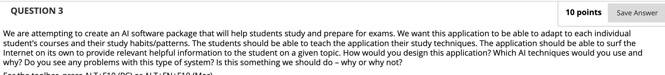 Solved QUESTION 3 10 points Save Answer We are attempting to | Chegg.com