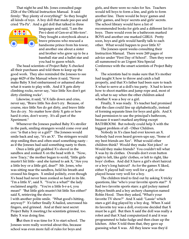 The story of baby 2024 x