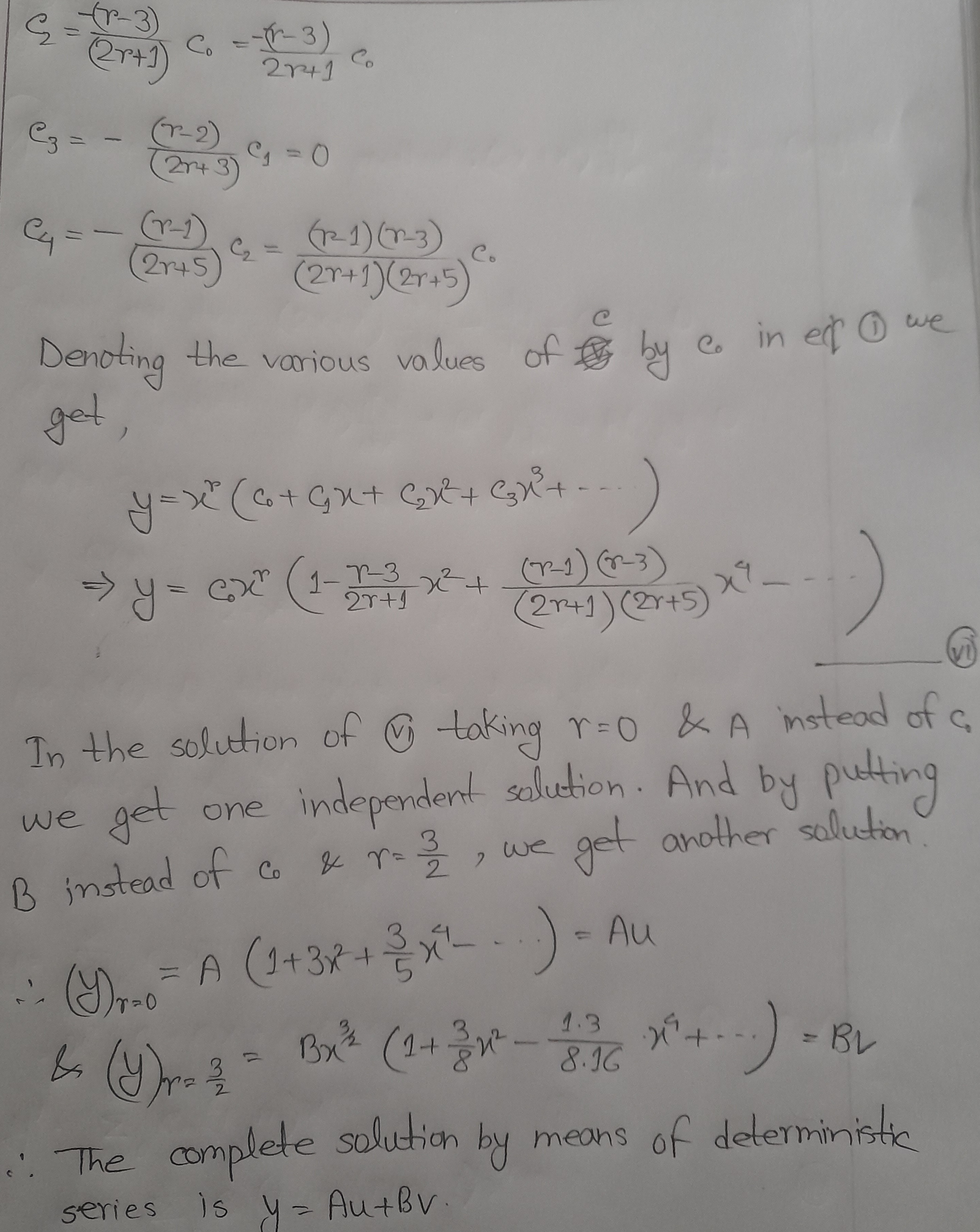 robenius method: (2x+x3)dx2d2y=dxdy−6xy=0 Soln: Given | Chegg.com
