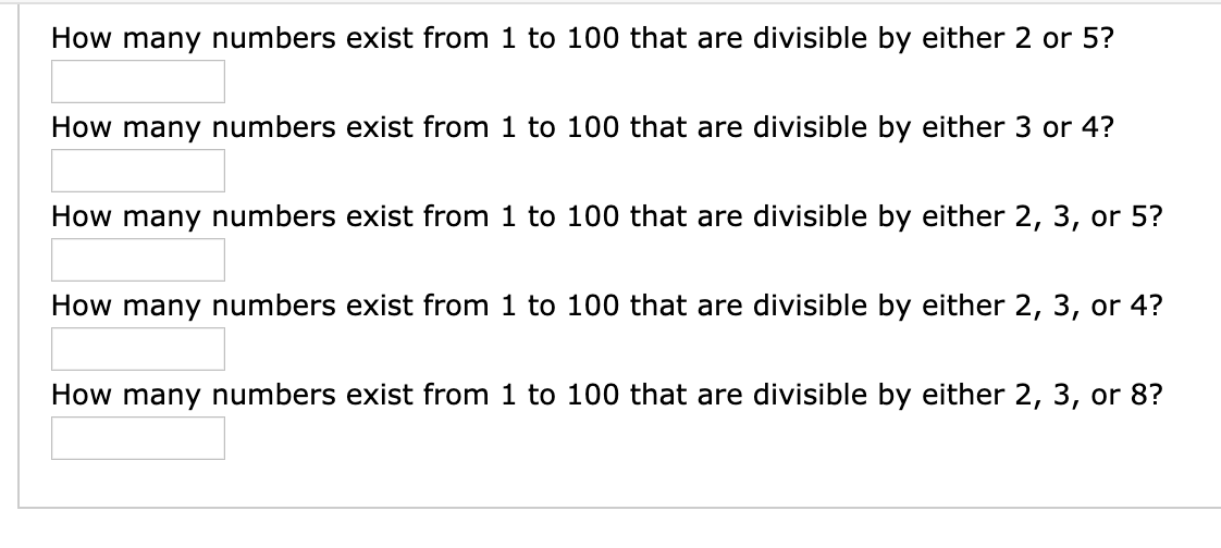 average of all numbers from 1 to 100 divisible by 5