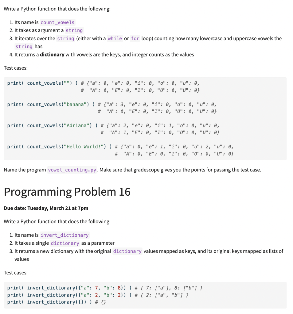 Solved] Write a program with a function that accepts a string as