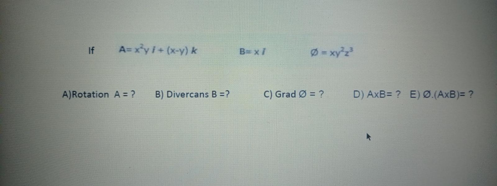 Solved If A X Y I X Y B X O Xyzz A Rotation A Chegg Com