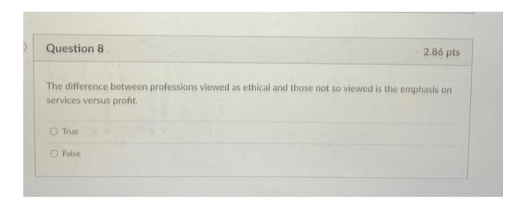 Solved Question 8 2.86 pts The difference between | Chegg.com