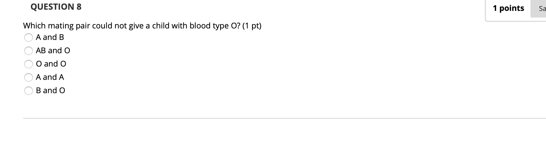 Solved QUESTION 5 1 points Save Answer Which of the | Chegg.com