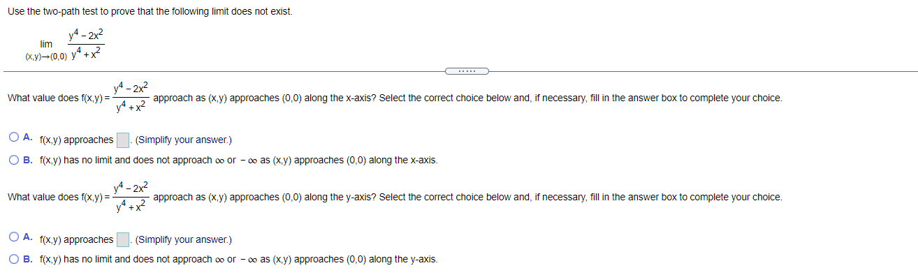 Solved Use the two-path test to prove that the following | Chegg.com