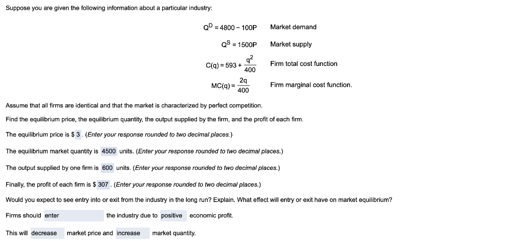 Solved Suppose You Are Given The Following Information About | Chegg.com