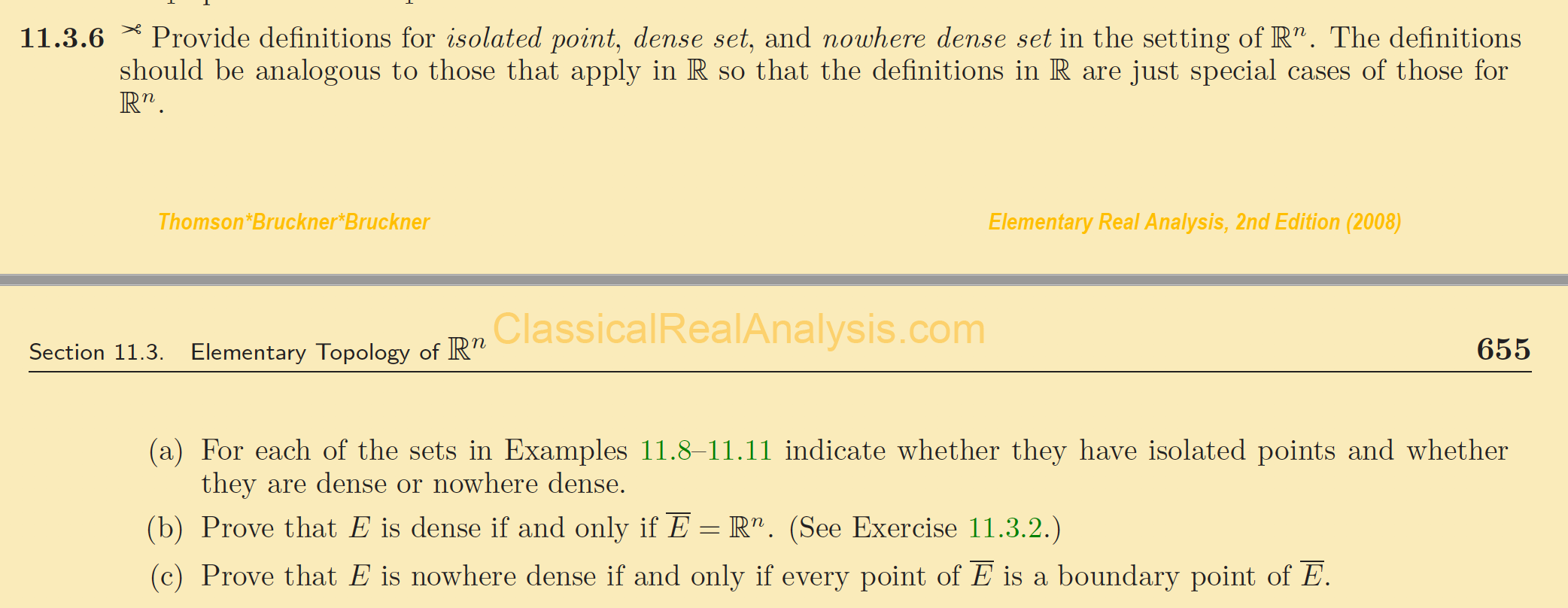 Isolated Points Example Solved 11.3.6 * Provide definitions for isolated point, | Chegg.com