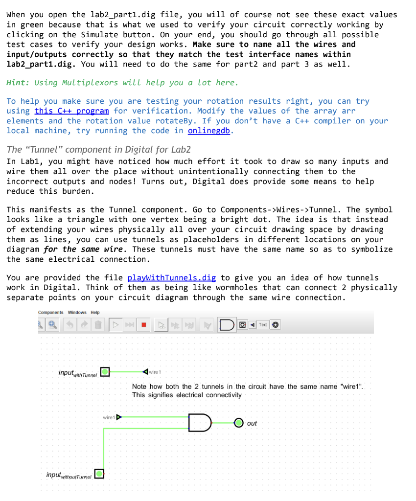 Solved For this lab, submit A SINGLE Digital (.dig