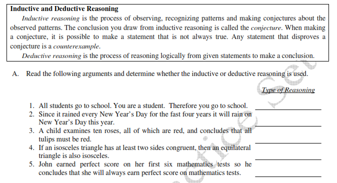 inductive vs deductive reasoning