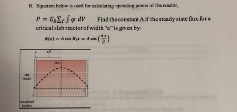 Solved B. Equation below is used for calculating operating | Chegg.com