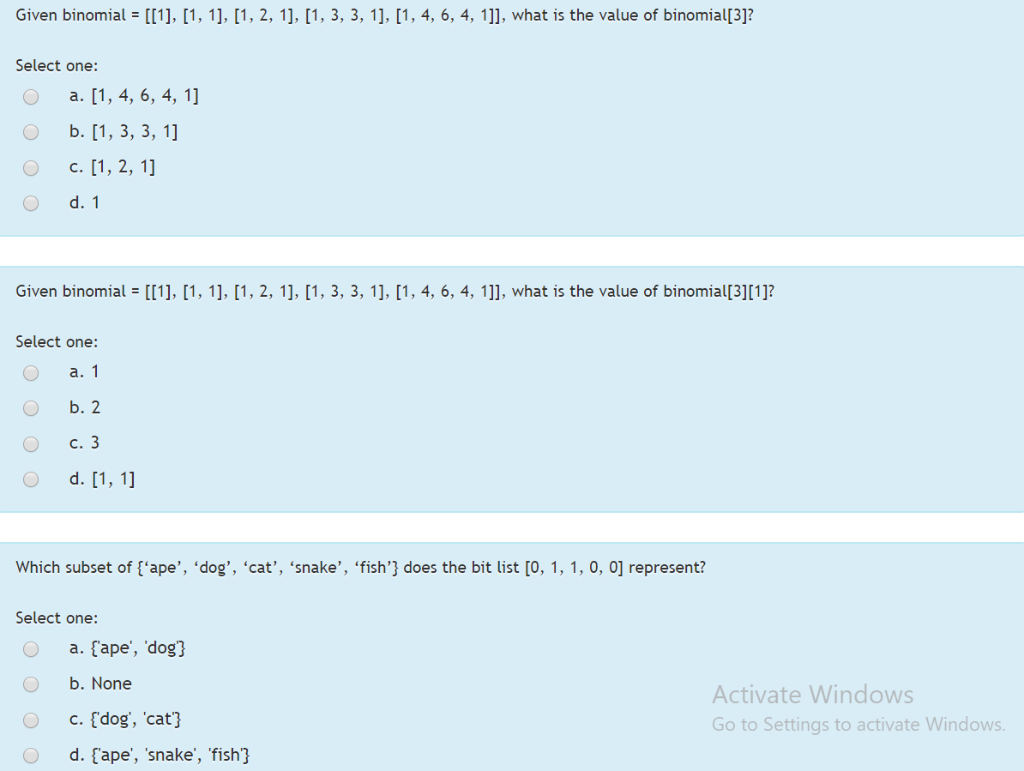Solved In Python, strings are the same as a list of | Chegg.com