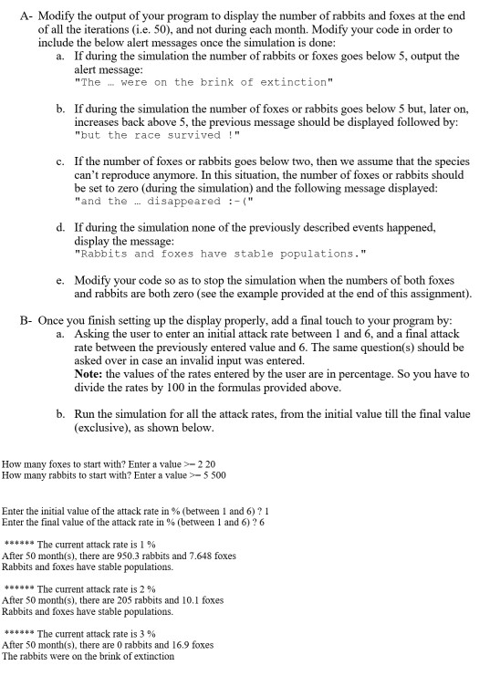 Exercise 2Preys and predators The purpose of this