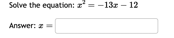 Solve For X 3x2 13x 10