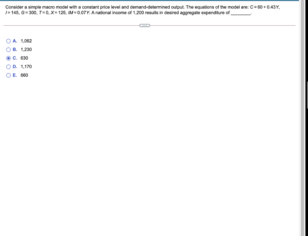 solved-consider-a-simple-macro-model-with-a-constant-price-chegg