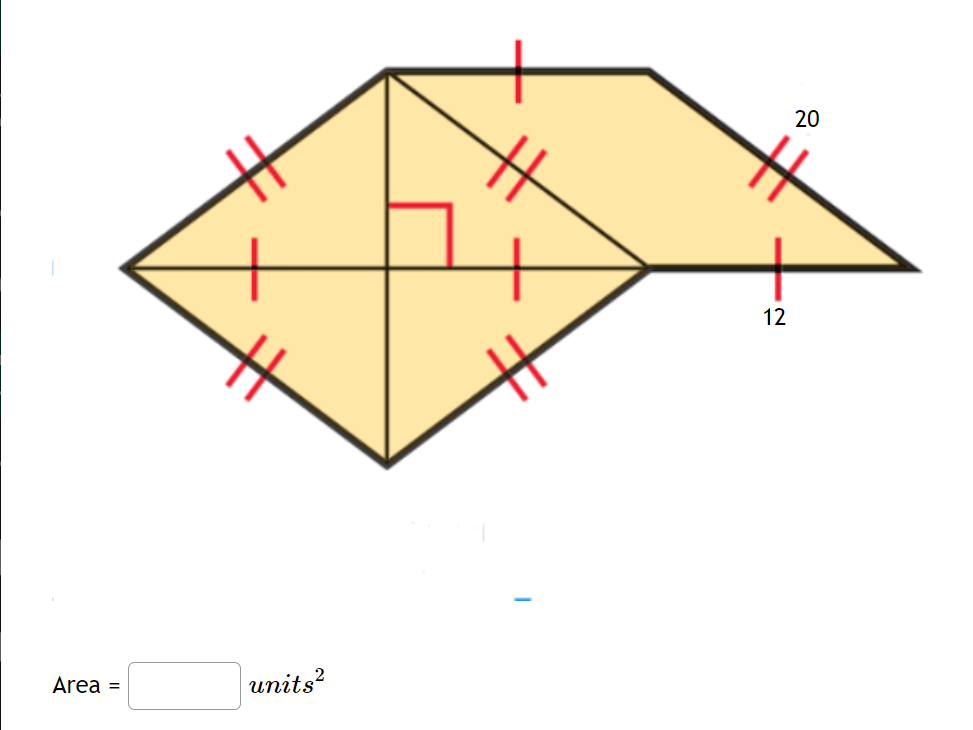 Solved Area =units ?2 | Chegg.com
