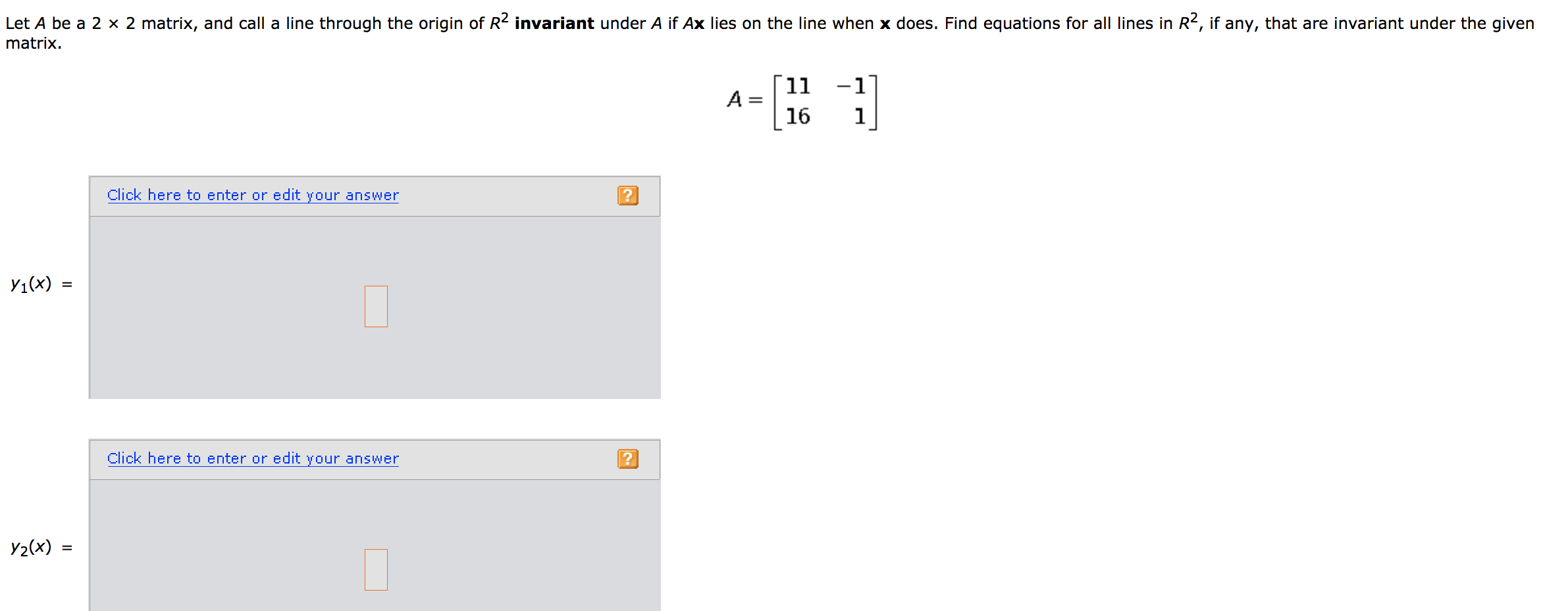 Solved Confirm by multiplication that x is an eigenvector of | Chegg.com