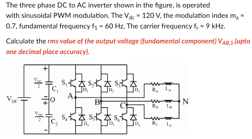 Dc to ac 3 deals phase inverter