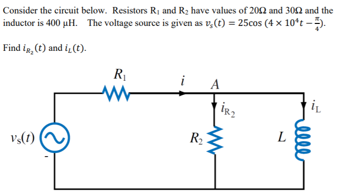 Solved Consider the circuit below. Resistors Ri and R2 have | Chegg.com